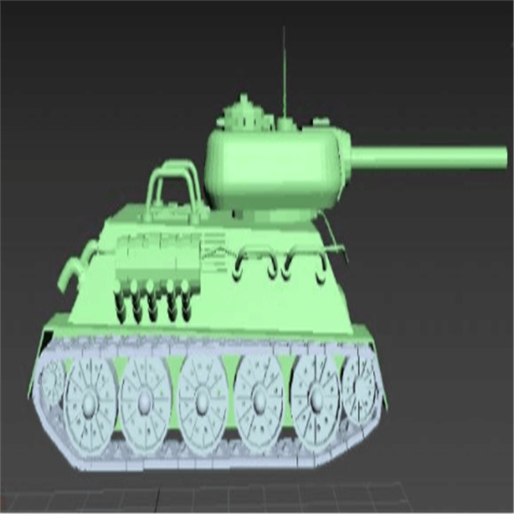 洛江充气军用坦克模型